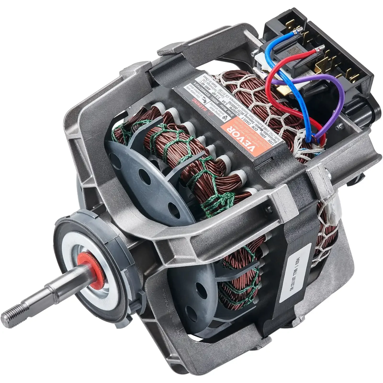 

DC31-00055G Dryer Motor 1/3HP 1630RPM Compatible with Samsung Kenmore, Replacement for 40299032011, 40299032012