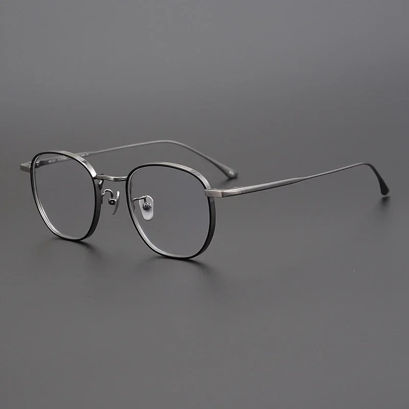 Pure Titanium Vintage Japan Collection GMS847 Eyeglasses Frame Men Optical Myopia Glasses Prescription Computer Eyewear Women