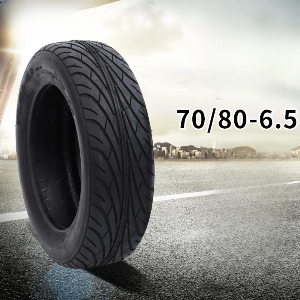 70/80 - 6.5 Tubeless Tire Outer Tire Replacement for Electric Skateboard Wheel and Electric Balance Two-Wheeled Scooter