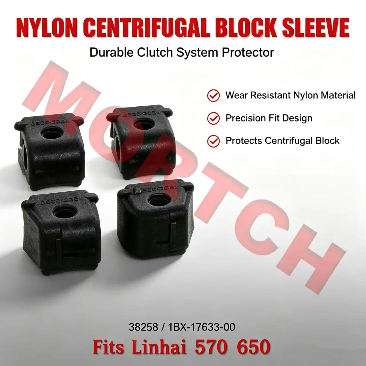 

Roller Weight Nylon Block OEM 38258 1BX-17633-00 Fits Linhai 570 650L PROMAX T-BOSS