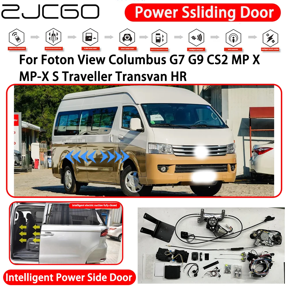 for Foton View Columbus G7 G9 CS2 MP X MP-X S Traveller Transvan HR MPV Electric Left Right Sliding Side Door Motor Retrofit Kit