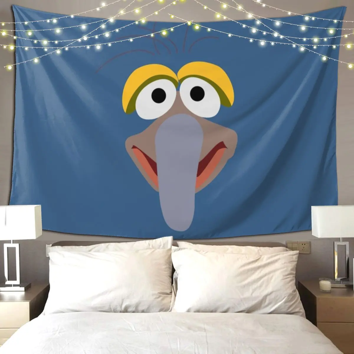

Gonzo Tapestry Funny Wall Hanging Aesthetic Home Decoration Tapestries for Living Room Bedroom Dorm Room