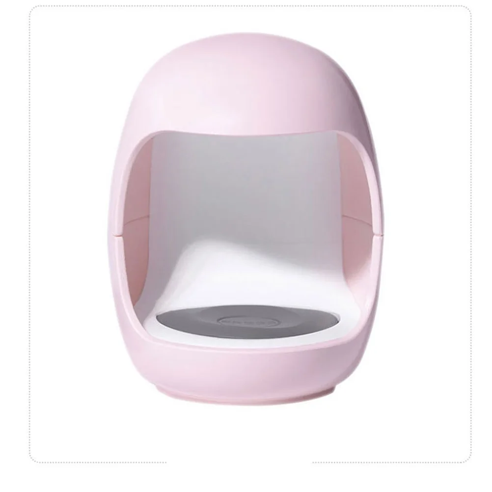 휴대용 핑크 미니 싱글 핑거 네일 드라이어 USB 젤 폴리쉬 큐어링 램프 전문가용 매니큐어 도구 손톱에 안전