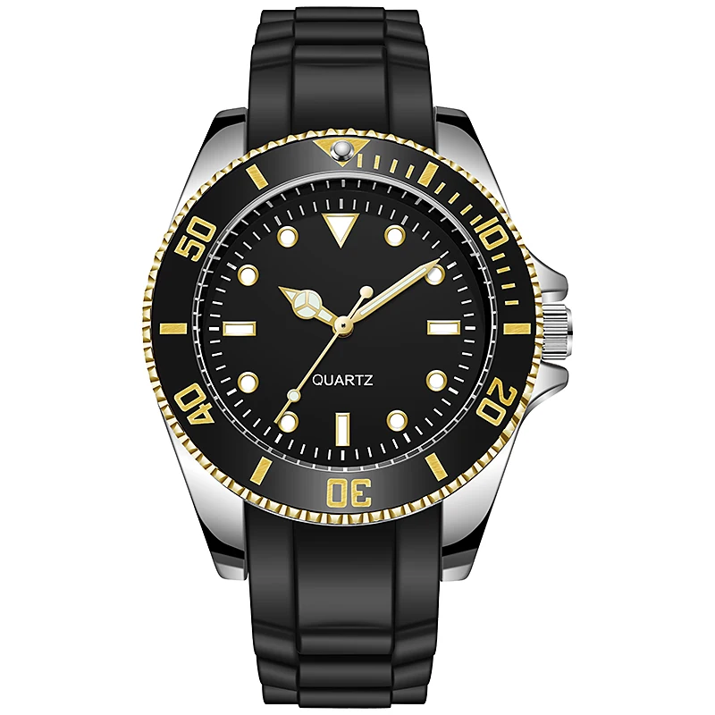 TPW Taucheruhr im japanischen Uhrwerk, drehbare Lünette, Stoffarmband, 40-mm-Zifferblatt 4