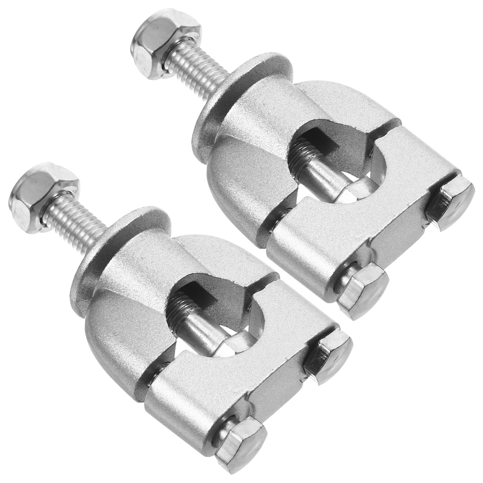 

2pcs 7/8 Inch Handlebar Riser Clamps Motorcycle Mounting Fixing Brackets Durable Iron Stable Shockproof For 22Mm Handlebars