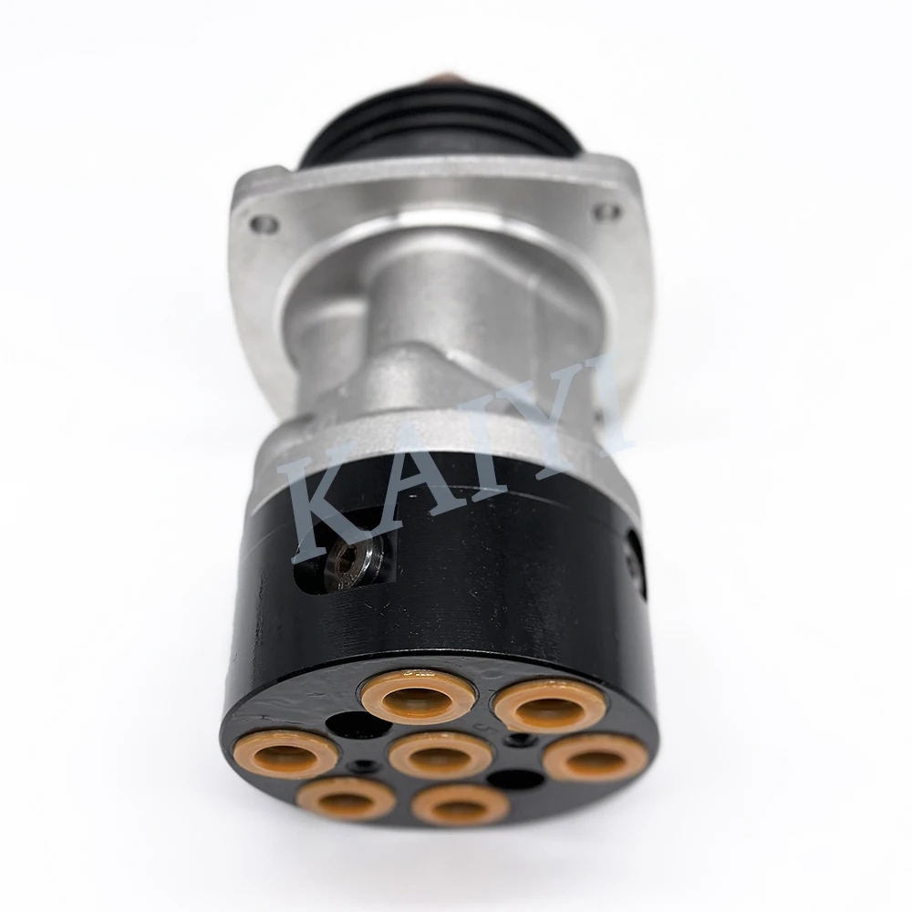 Запасная часть экскаватора, джойстик, 7 отверстий без ручки, резиновый пилотный клапан SK200-2/SY135/XE150 для джойстика с 7 отверстиями в сборе