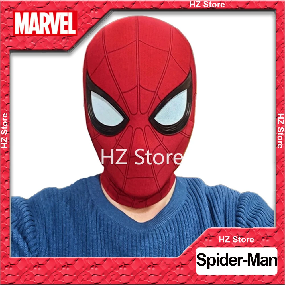 

Marvel Holland Spider-Man Mask with 2 Pairs Large & Small Eyes 1:1 3D Handmade Halloween Cosplay Spiderman Masks Replica Gift