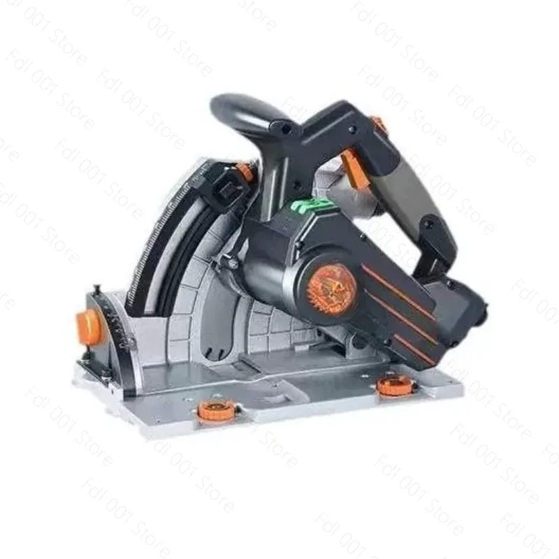 Dust-Free Track Saw for Woodworking Brushless Electric Circular Saw Panel and Gypsum Board Cutting Machine Guide Rail Cutt