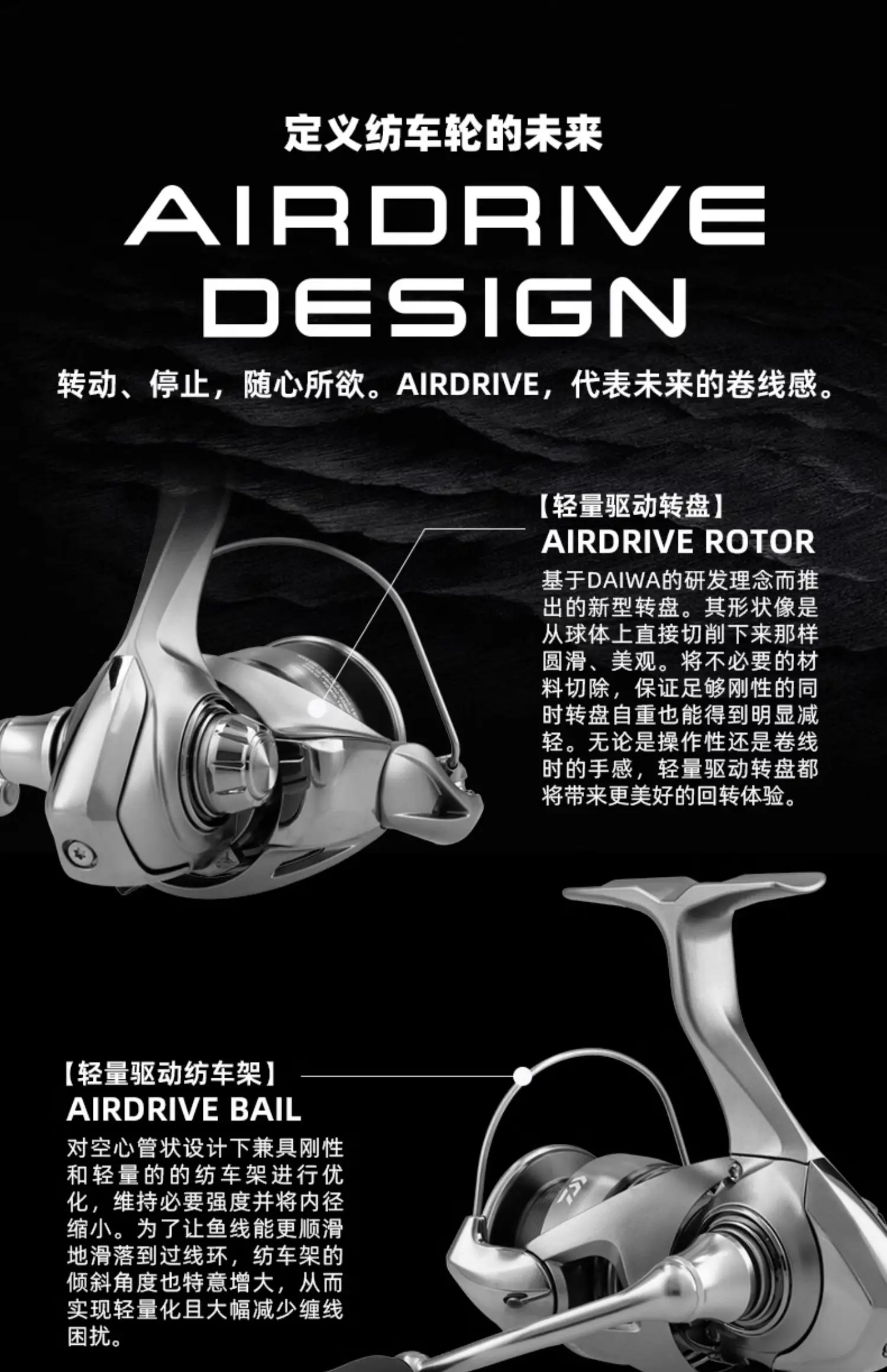 2023 DAIWA EXCELER LT Spinning Angelrolle Max 5 + 1BB Drag 12 kg Baitcastingrolle Salzwasser-Süßwasserrolle – Detail 2