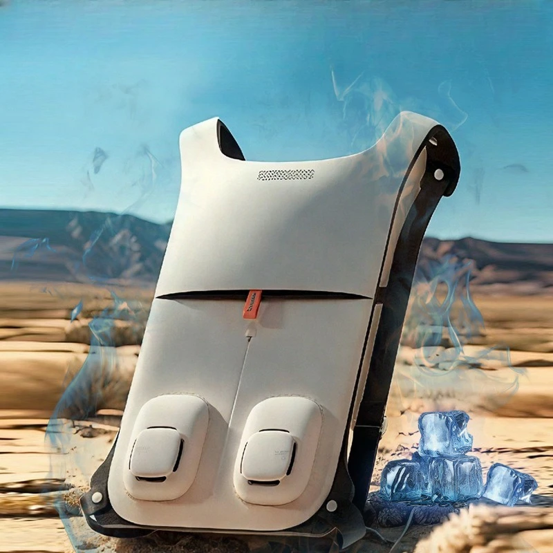 

Охлаждающий костюм с кондиционером и вентилятором для строительных площадок, с охлаждающей накладкой на спину