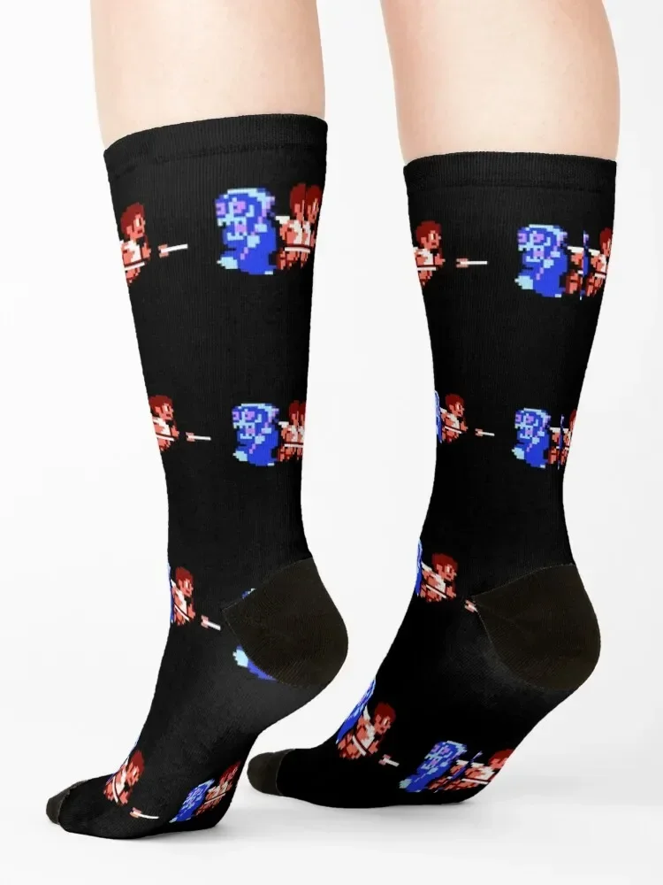 Kid Icarus - Pit & Death Reaper Socks Toe sports hockey custom golf Socks Girl Men's