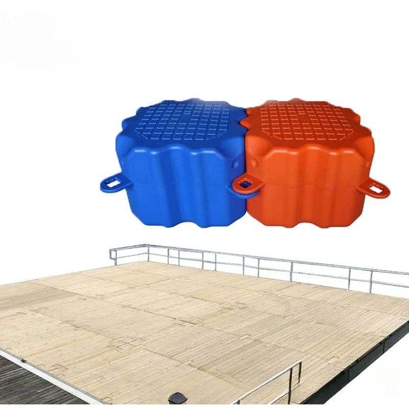 Small 50 * 40cm plastic floating pontoon boat sale
