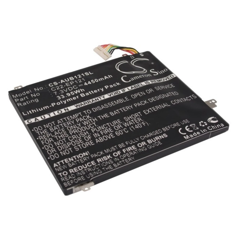 

Li-Polymer Tablet Battery for Asus, 7.3V, 4450mAh, Compatible Models: Eee Pad B121, Eee Pad Slate