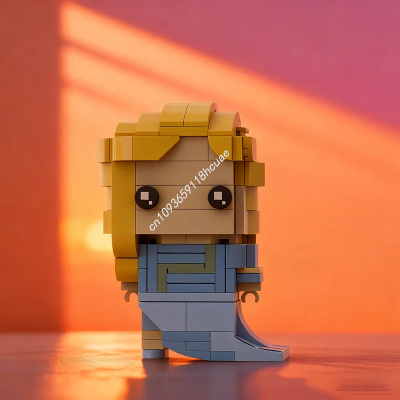 181 pçs moc elsa brickheaded modelo blocos de construção arquitetura montar brinquedo idéia educação tijolo crianças presente natal aniversário