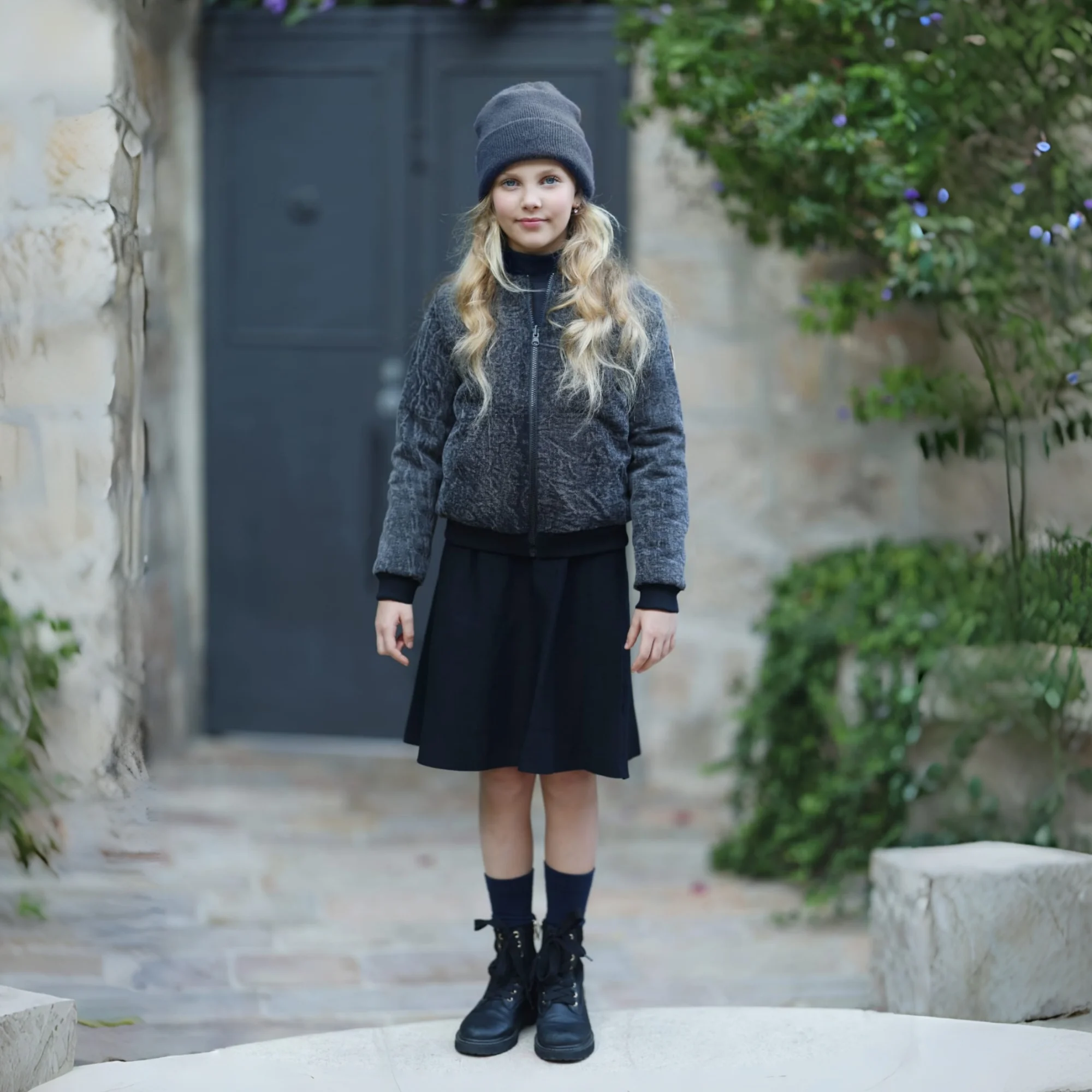 2026 Mali's AW Fashion Boys Girls Coat High Quality Children Outerwear Kids Double-sided Jackets Teenagers Coats Boutique