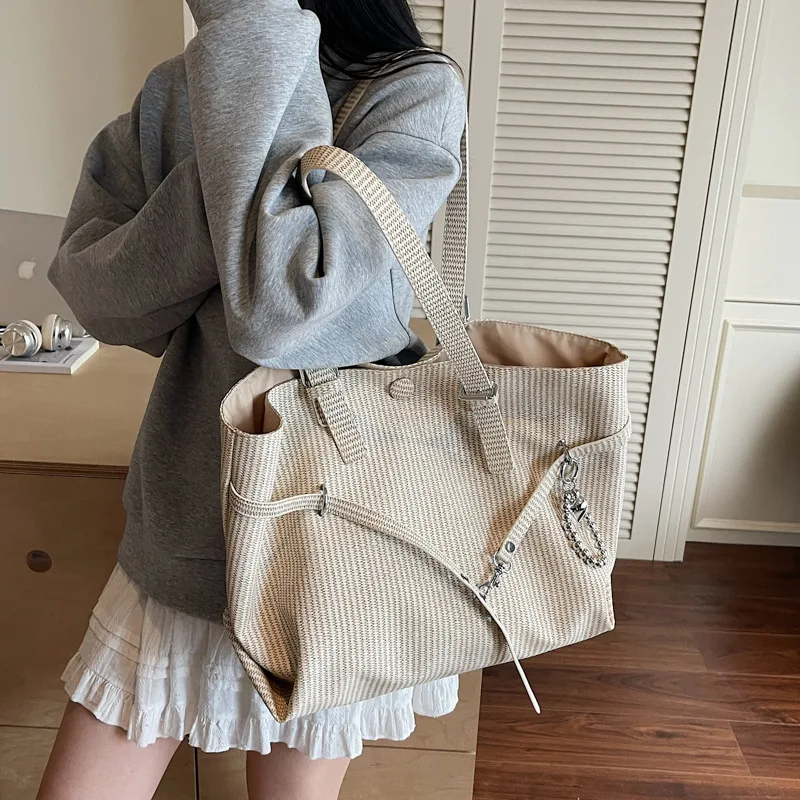 

Женская парусиновая сумка через плечо, нейлоновые сумки для женщин, 2025 год, большая студенческая хлопковая ткань, сумки для покупок, сумки для книг, тканевые сумки для девочек Bolsas