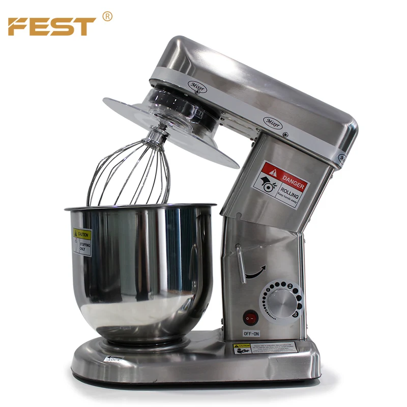 

FEST planetary mixer 5L food processor dough kitchen stand for home