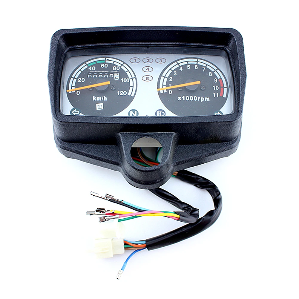 Motorcycle Instrument Assembly Meter Odometer For CG125 ZJ125 XF125 Tachometer Assy