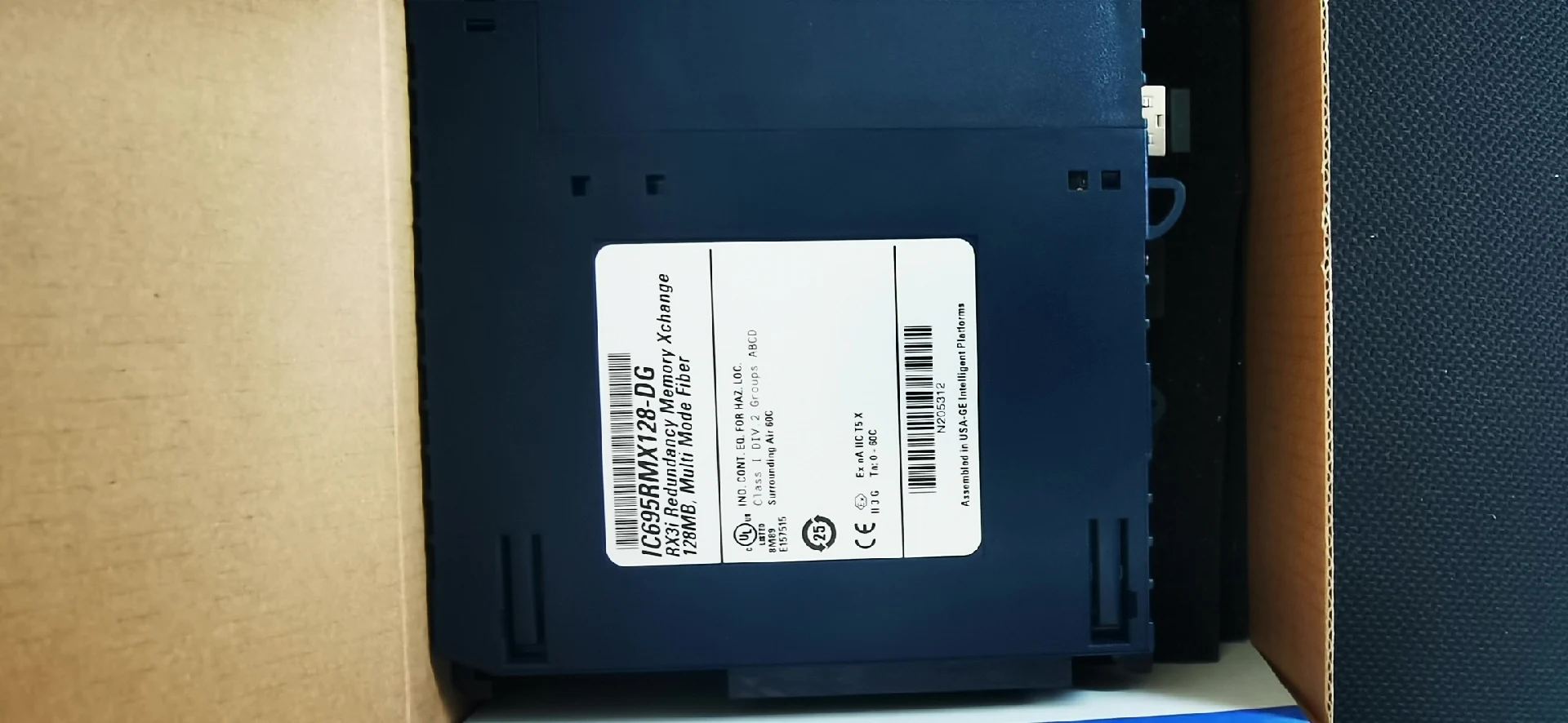US GE PLC module IC695RMX128, engineering excess stock