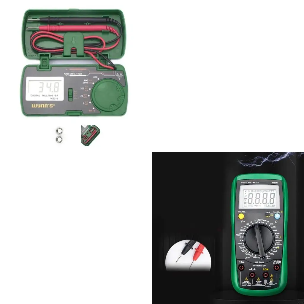 

203C Multi-purpose Current Digital Multimeter Diode-Triode NCV-Hz Tester Detector LCD Multimeter Auto-Off Data Hold
