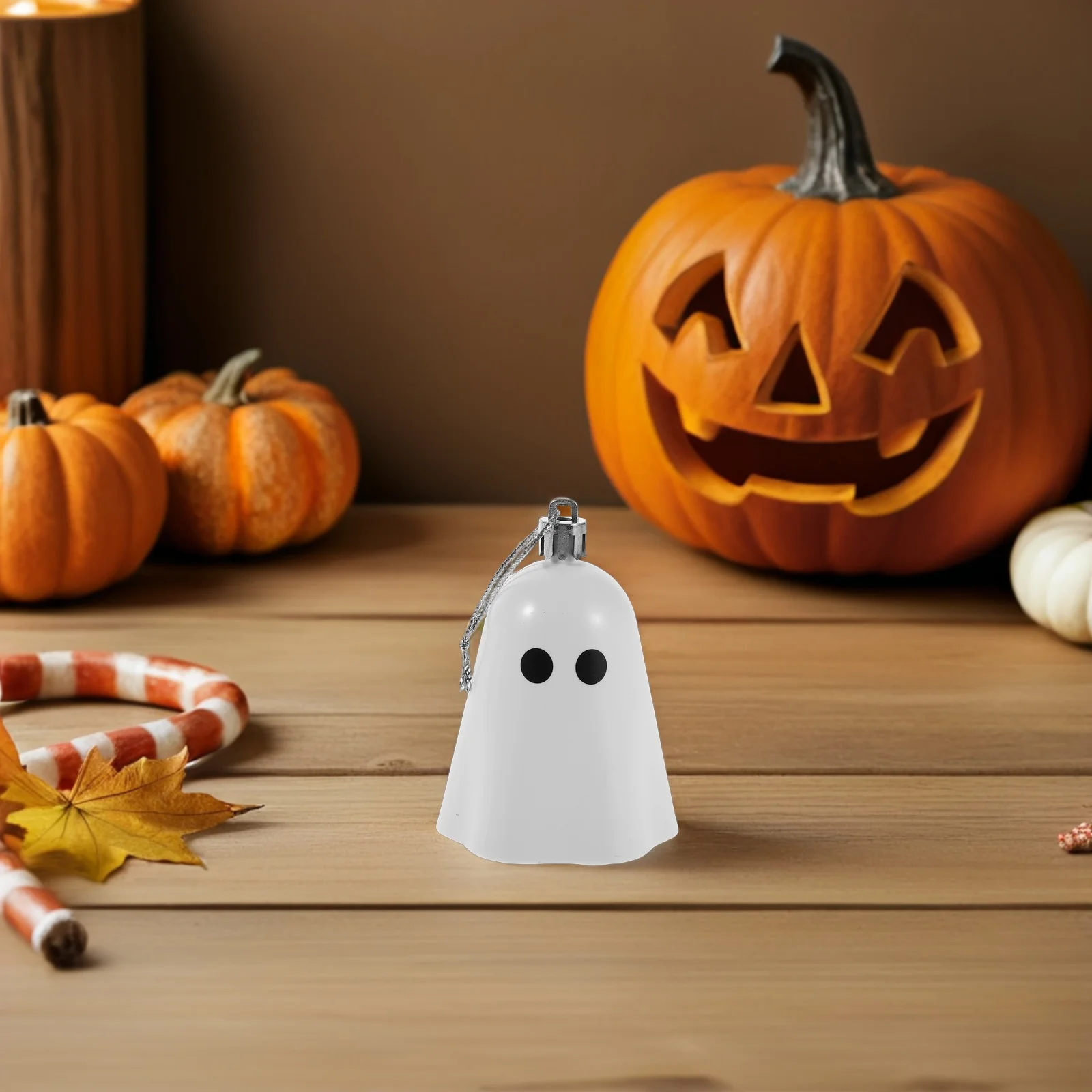 

12pcs Ghost Pendant Resin Hanging Ornaments Creative Wall Decor Halloween Ghost Pendant Decoration Spooky Home Decoration