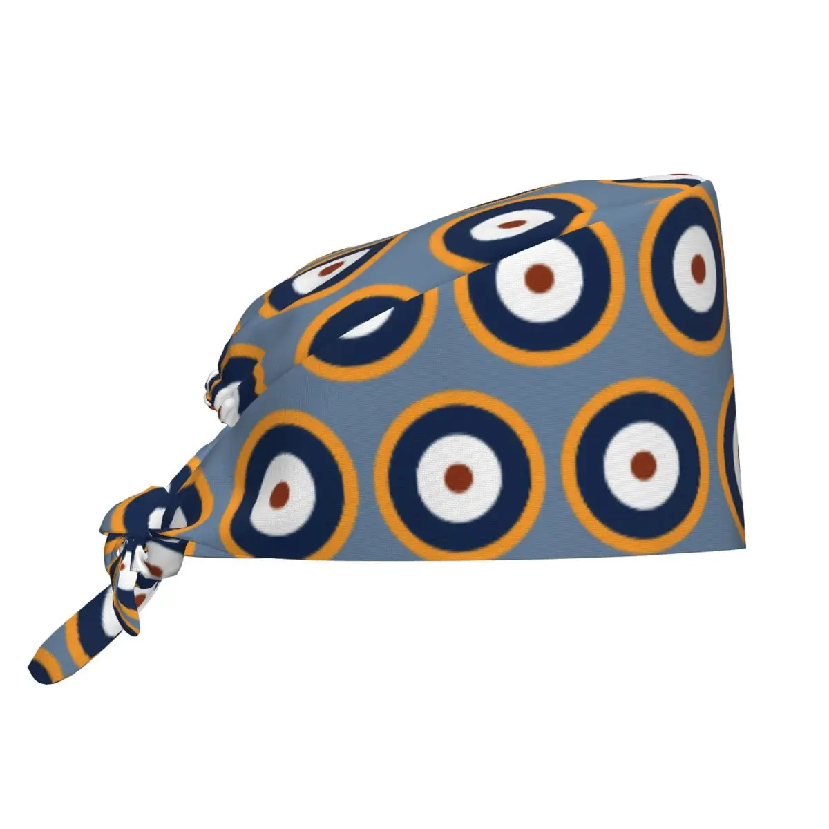 The RAF Roundel Version Used During World War 2 Scrub Hat Doctor Working Surgical Cap Adjustable Nursing Caps for Dentist