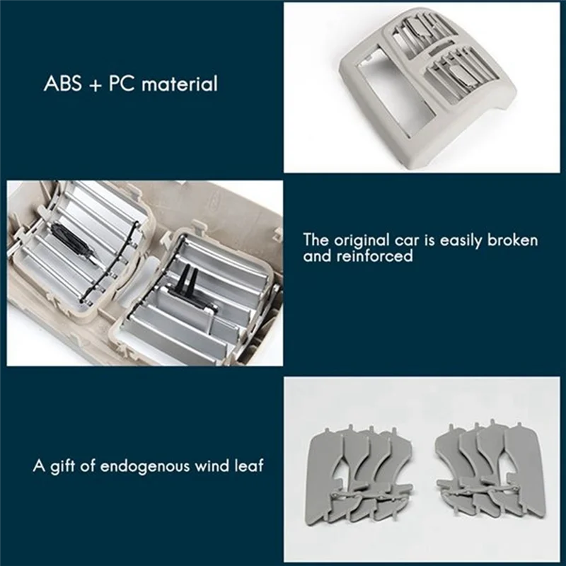 

Прочно автомобильная задняя консоль, панель воздуховыпускного отверстия, крышка решетки, панель воздуховыпускного отверстия, рамка заднего вентиляционного отверстия для Benz E W212 09-2014 2128300454