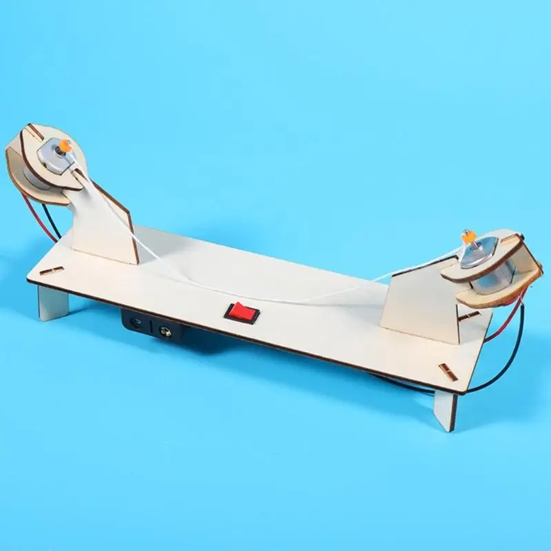 Kits de ciencia de ondas de pie, juguete de aprendizaje STEM, kits de experimentos de ondas de pie, juguete de ensamblaje para experimentos científicos en el aula