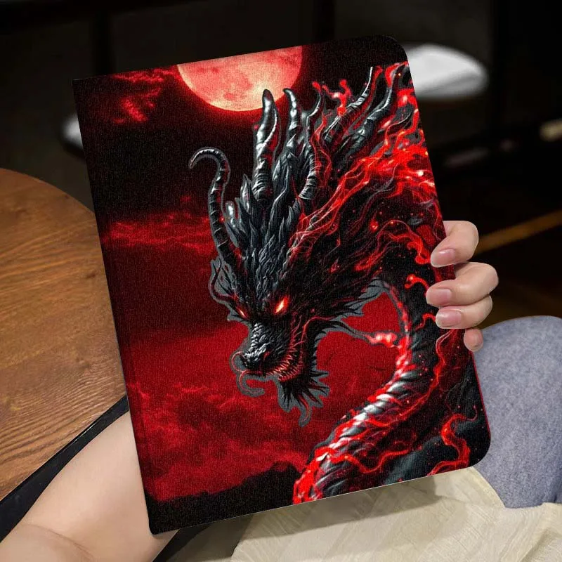 Dark Dragon Cool Cover For Lenovo Xiaoxin Tab Pad K10 K11 Y700 P11 3rd GT Pro Plus Gen Tablet Case Gift