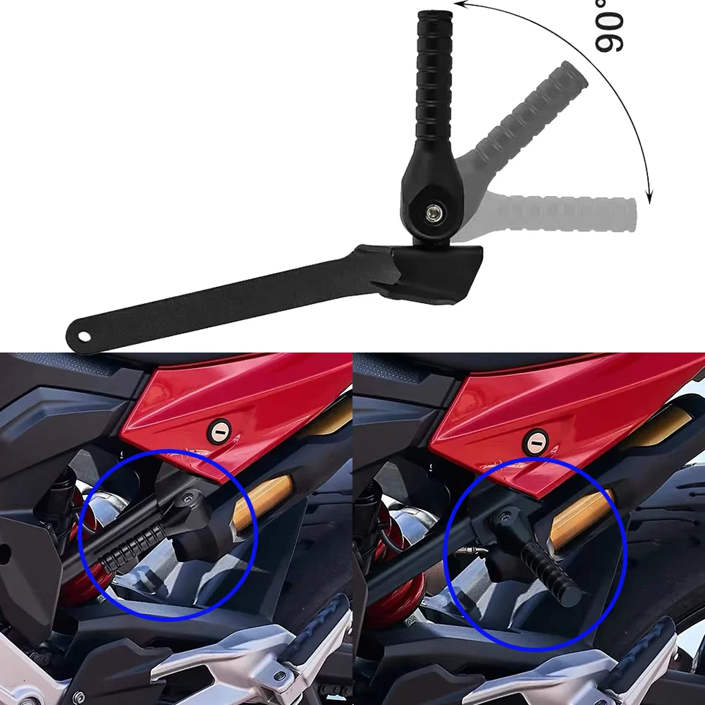 For BMW F900XR/R 2019-2025 Lift Bar Lift Lever Assist Bar Motorcycle Lifting Handle Mould