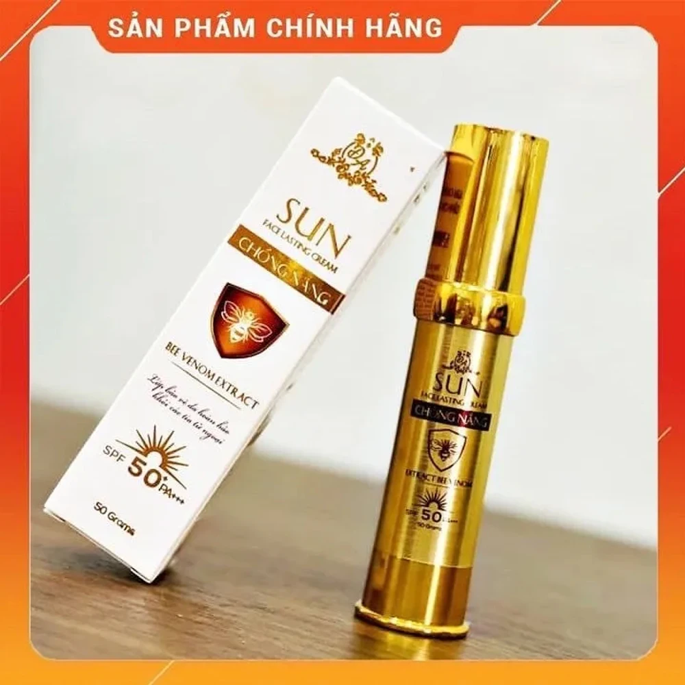 1 Tubes Kem Chong Nang Colagen X3 Dong Anh Bee Venom Sunscreen 50g