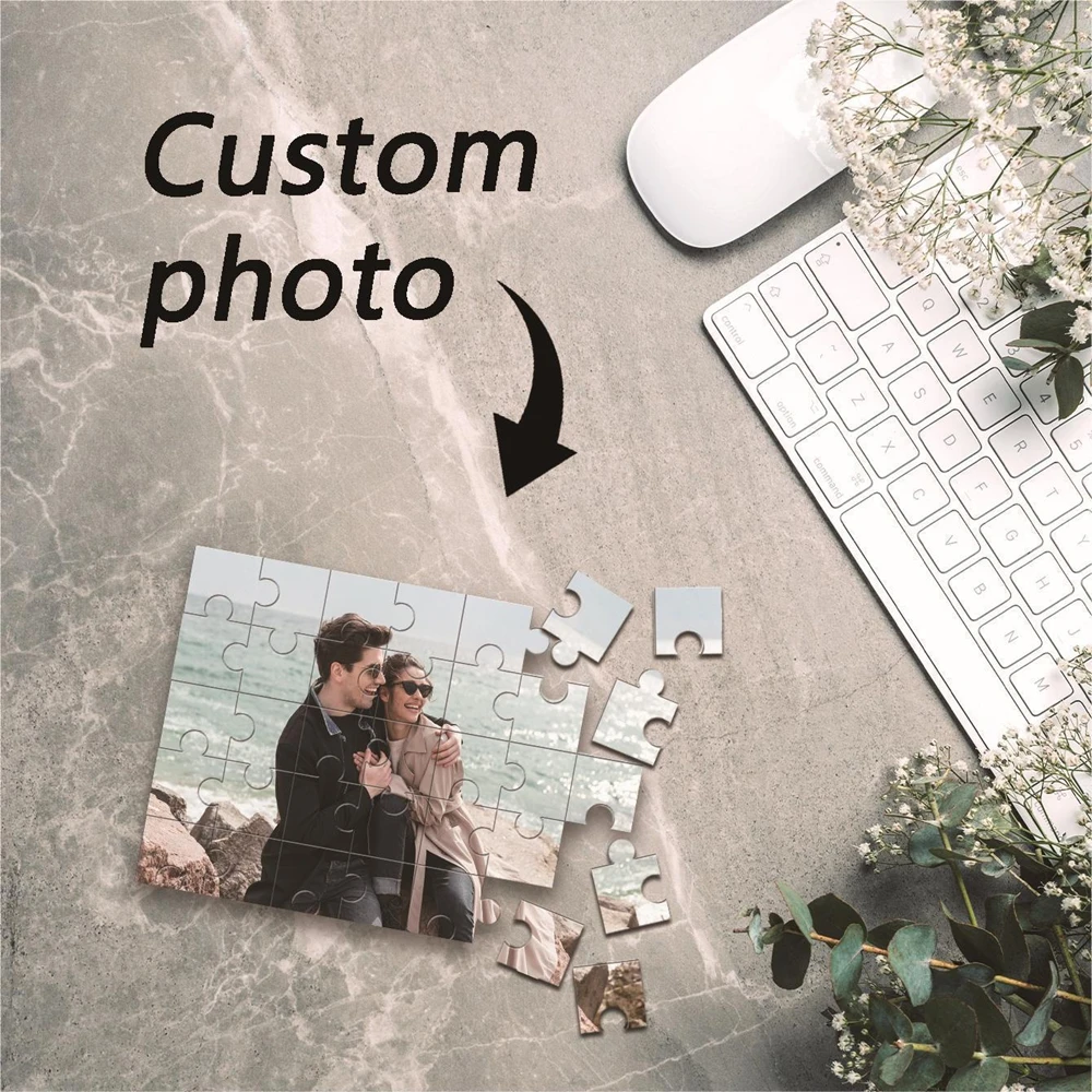 150/300/500 pièces d'excellents puzzles personnalisés avec image pour bébé, jouet pour bébé, cadeau pour bébé