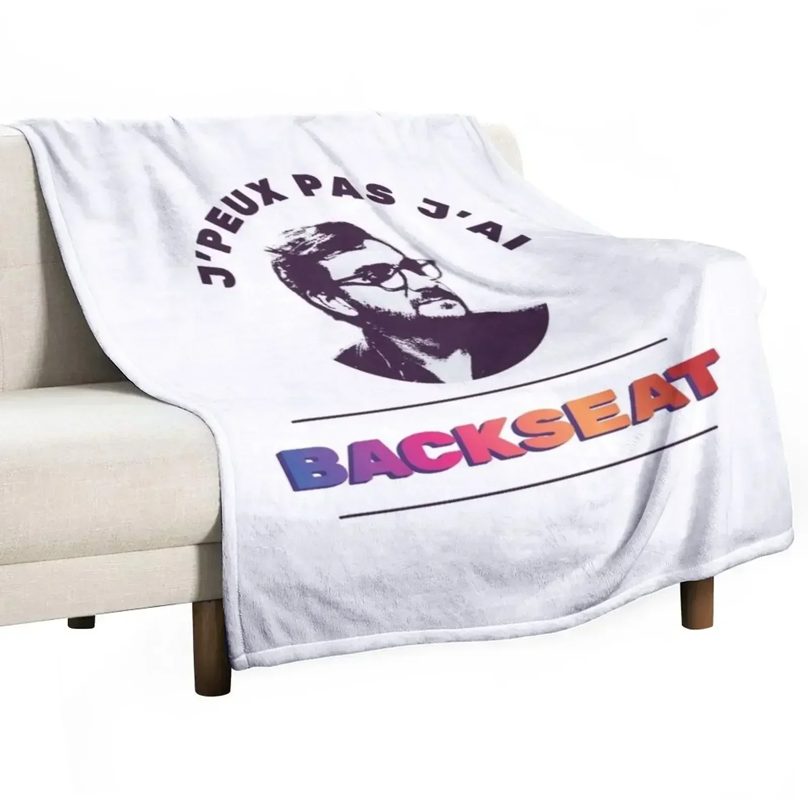 New I can't I have backseat Throw Blanket Summer Giant Sofa Luxury Designer Thins Camping Flannel Fabric Blankets