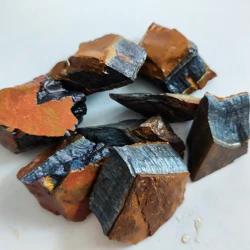 Natürliche Echt Blau Tiger Auge Stein Kristall und Stein Diffusor Öle Rock Stein Reiki Healing Hause Dekoration Stein Mineral Specim