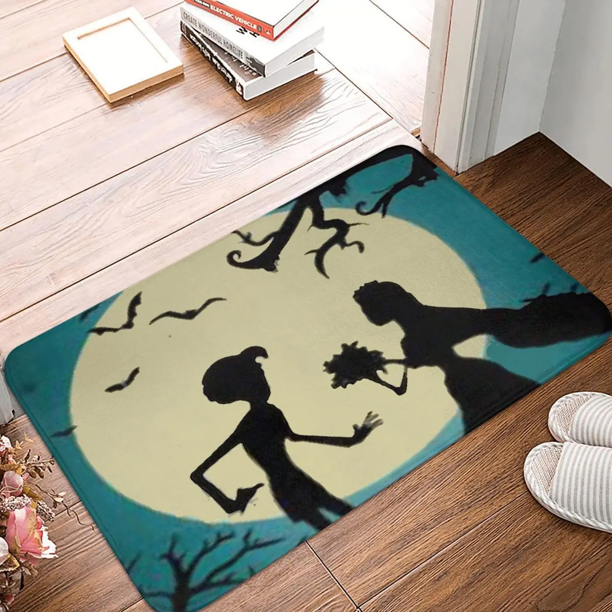 CORPSE BRIDE Bath Non-Slip Carpet Tim Burton's Corpse Bride Living Room Mat Entrance Door Doormat Floor Decoration Rug