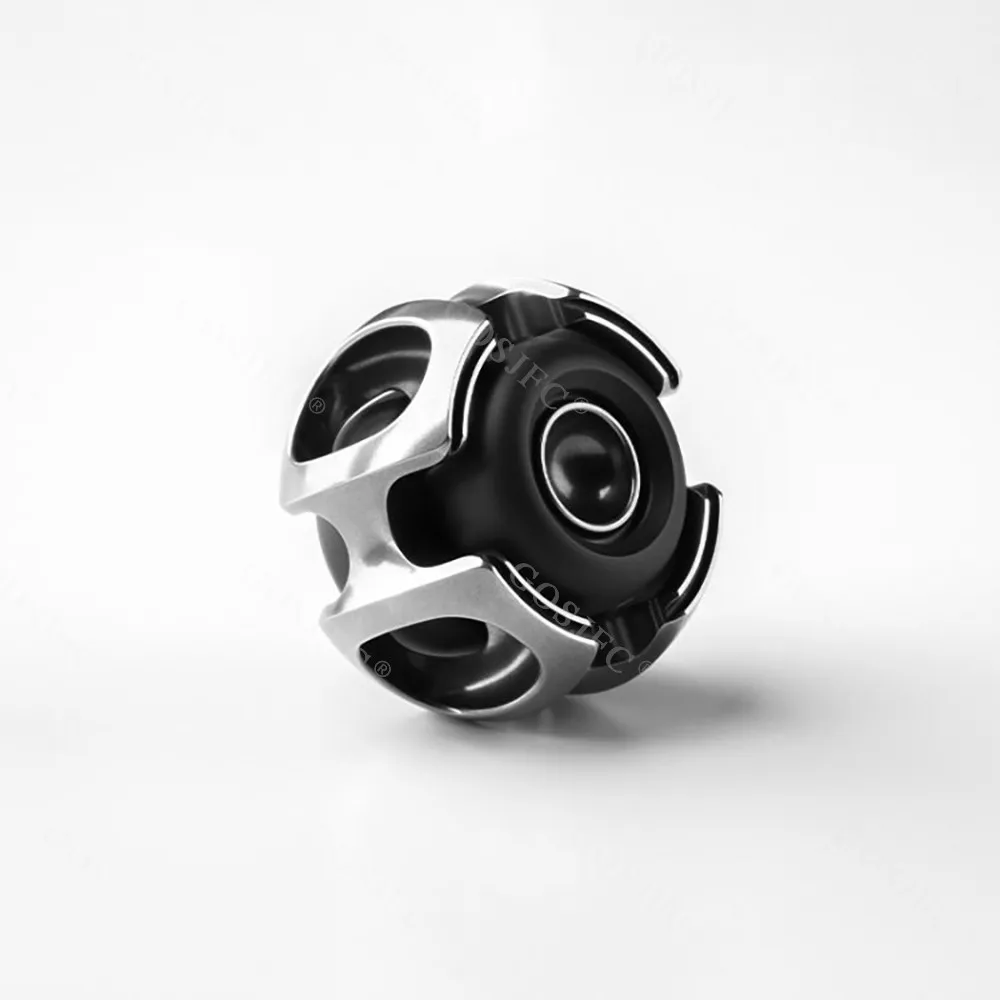 LAUTIE Noiz Air-Nano フィジェットスピナー Noiz シリーズステンレス鋼ジルコニウム EDC おもちゃ大人用ジャイロ