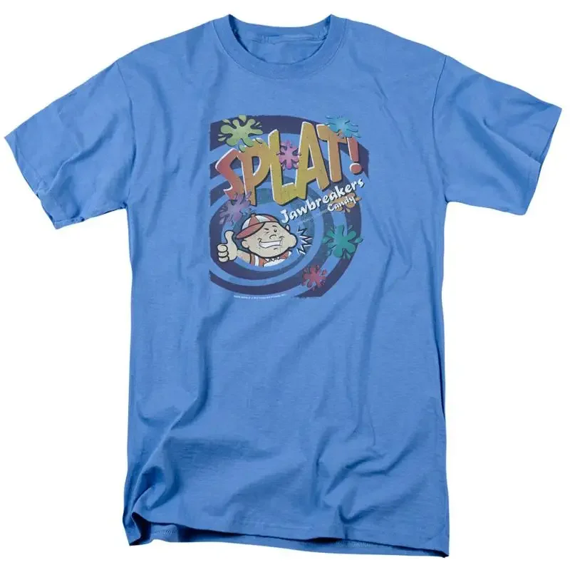 Camiseta Dubble Bubble Splat Jawbreakers para hombre con licencia oficial Hard Candy Carolina Blue