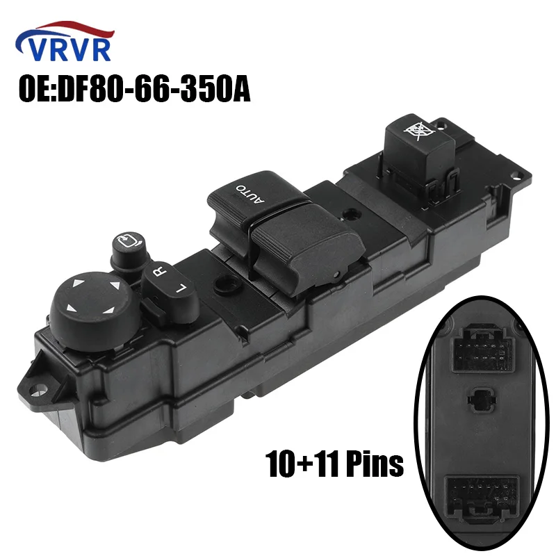 

VRVR DF80-66-350A DF8066350A Electric Power Window Control Switch For 2008 Mazda 2 Auto Accessorie