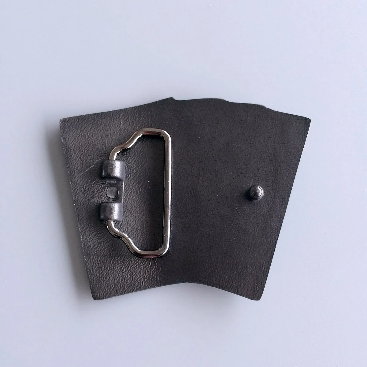 Antique Brushed Silver Enamel Men Belt Buckle BUCKLE-CS019
