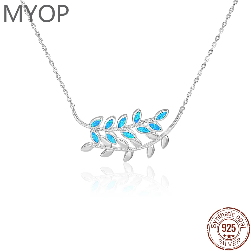 

XYOP Atmosphere Official Occasions Classic All-In-One Item 2023 Jewelry 925 Sterling Silver Opal Necklace