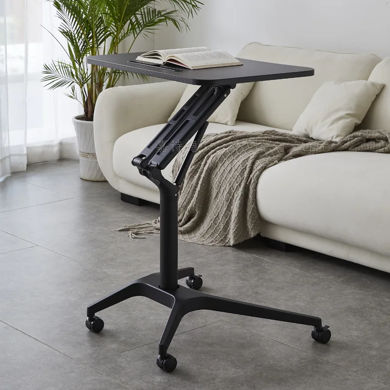 

Pneumatic lifting table office computer desk notebook computer desk intelligent lifting table mobile lifting table manufacturer