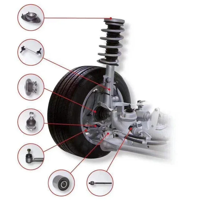 Car Axle gap abnormal sound detection and adjustment tool ;Checking the horn arm shock absorption claw ball cage ball head tool