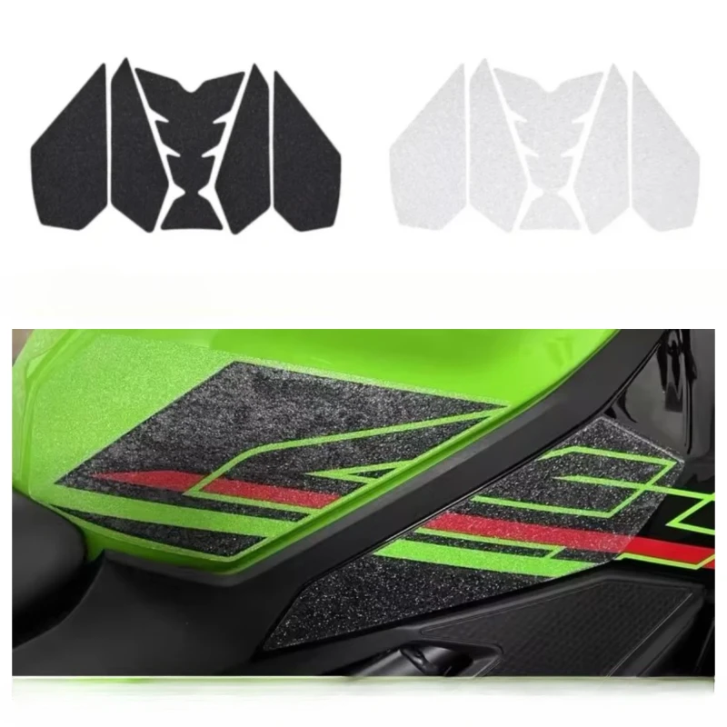 Motorcycle tank pad protector sticker decal side stickers for Kawasaki zx4rr zx4r ZX-4R ZX-4RR