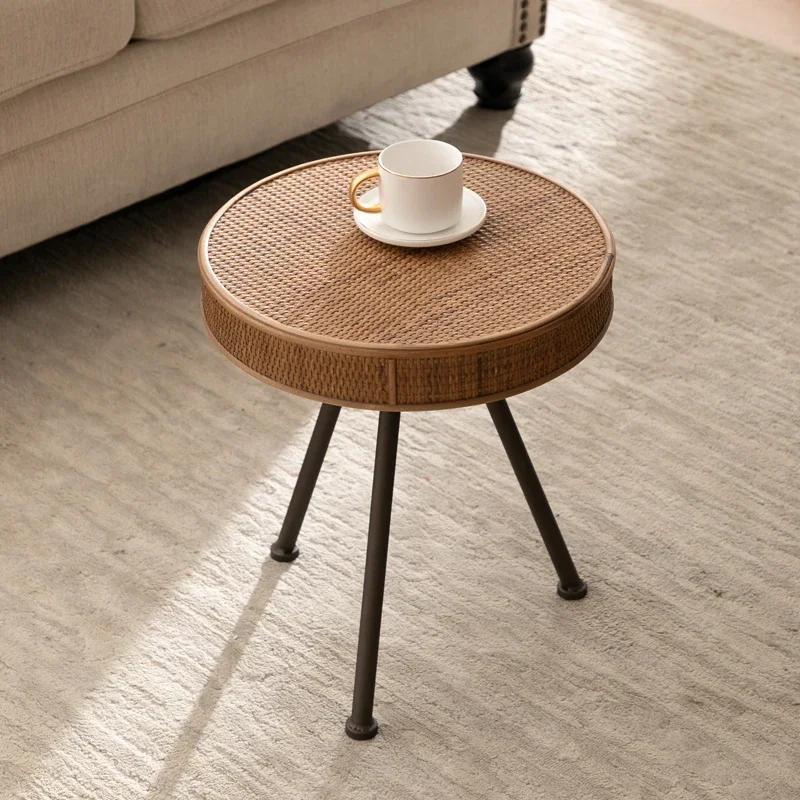 

Современные диванные столики для гостиной Кофейный ротанг Деревянные современные диванные столики Кофейный итальянский дизайн Мебель для дома Sofá Y Mesa LLST