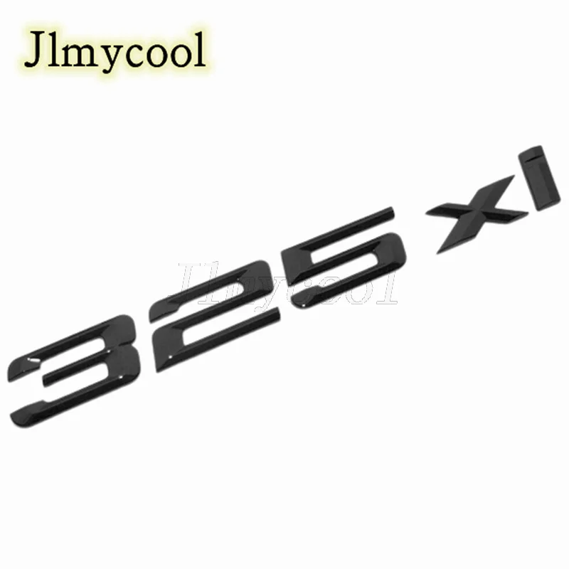 ABS Letter Number 325Ci 330Ci 645Ci 325xi 528xi 335ix Emblem for E46 E90 E91 E92 Sports Car Roadster Coupe Car Trunk Sticker