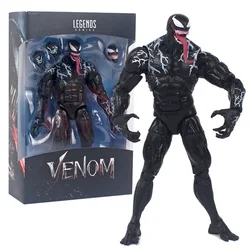 20CM Marvel Venom 2 legends Action Figure Joint Movable Toys Change Face Statue Model Doll Collectible kids Toy Gift