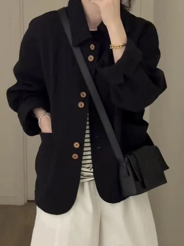 Koreaanse Sle ort Jaet dames lente herfst nieuwe vroege herfst casual modieuze lange jas herfst winter