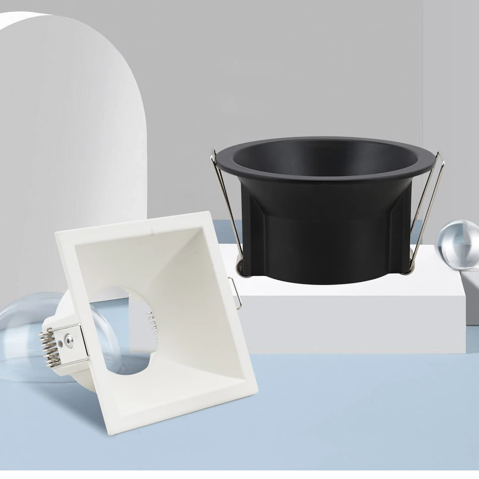 

Recessed Mount Frame GU10/MR16 Lamp Holder Bathroom Spot Lighting Bracket SocketLamp Holder Socket Fitting Spot Lighting Fixture
