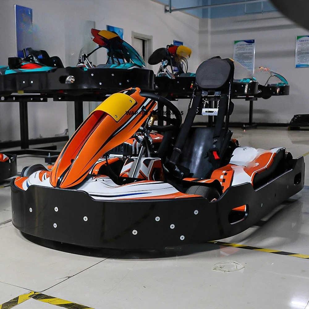 Vortkart Professional Commercial Karting Track Gas Powered 270CC High Power Durable 4 Stroke Adult Rental Outdoor Go Kart