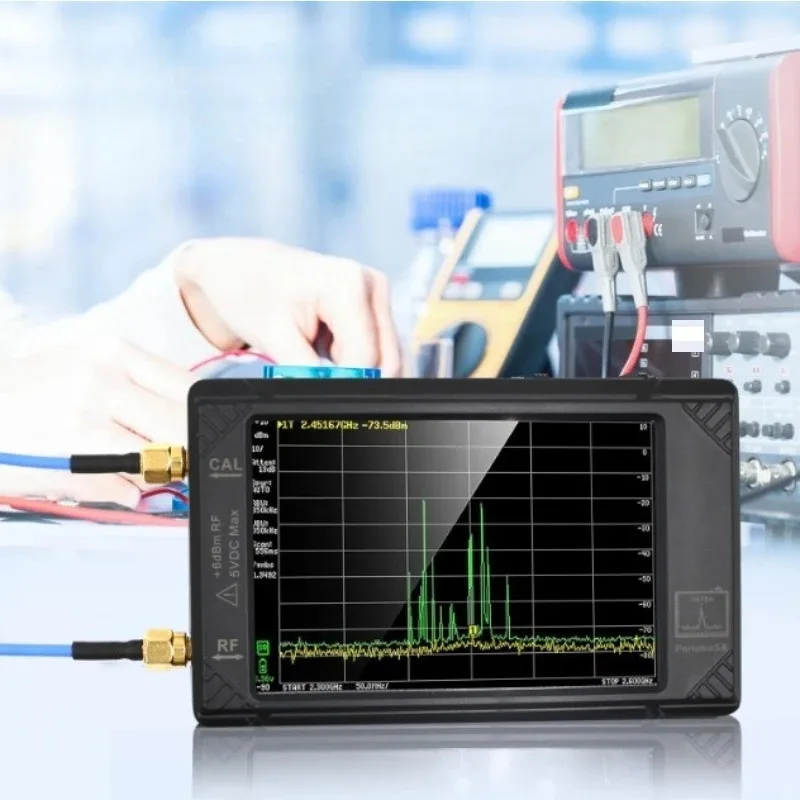 4-Inch, display 100kHz to 5.3GHz with 32GB